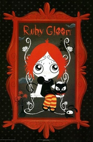 Ruby gloom poster red - ruby, a