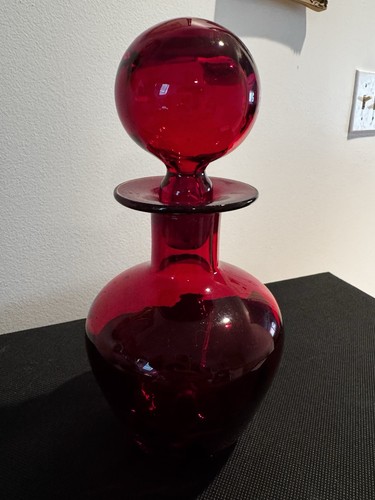 Vintage ruby red rainbow - vintage,