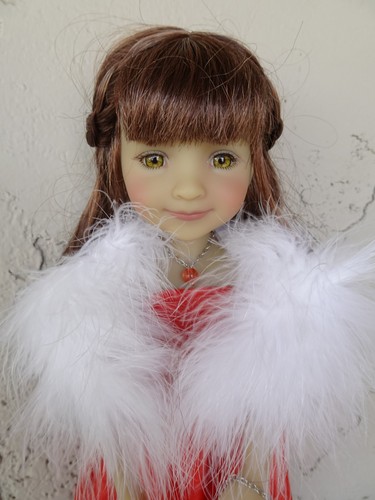 Evening gown feather boa - boa,, bag