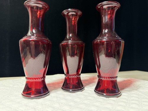 Vintage ruby red glass - vintage,