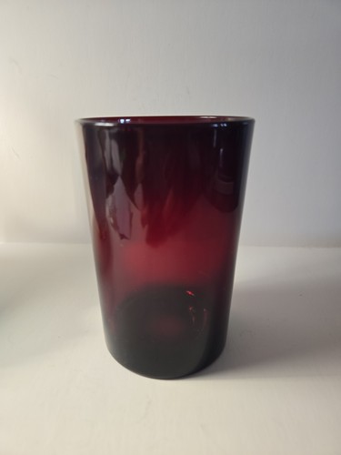 Vintage arcoroc france ruby - vintage,