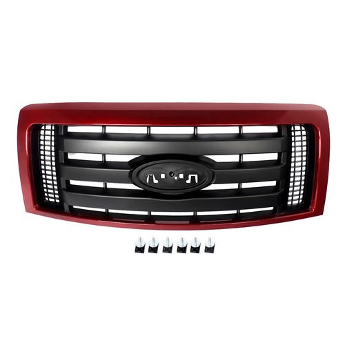 Factory style ruby red front - factory,