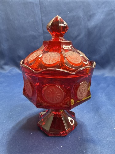Vtg fostoria coin glass - fostoria,