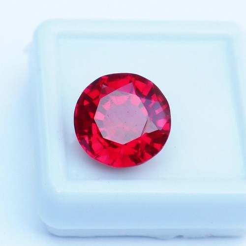 Round cut natural red - round,