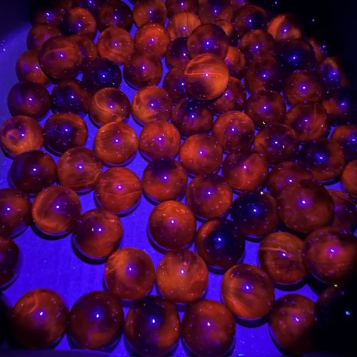 Clear ruby red - 10, ghostly