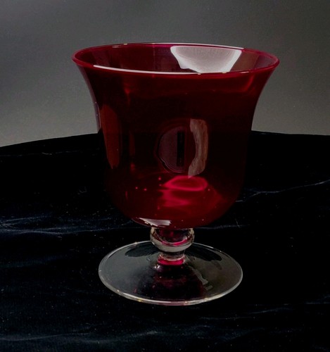 Vtg cranberry glass - vtg,