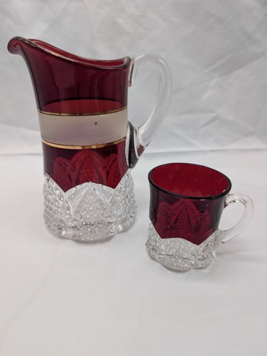 Antique eapg ruby red - antique, flash