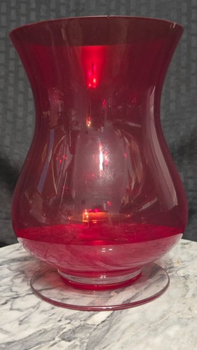 Vintage crystal glass vase - vintage,