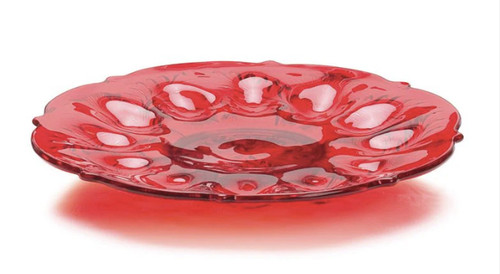 Mosser glass ruby red inverted - mosser,
