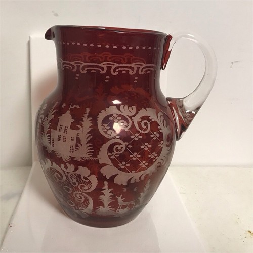 Czech bohemian ruby - ruby, red