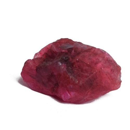Natural raw ruby - ruby, ct
