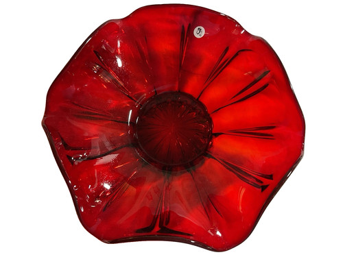 Fenton large 4 ruby - &,