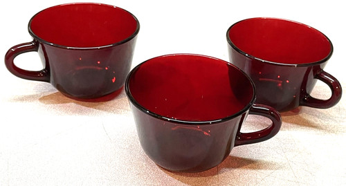Three tea coffee cups - cups, royal