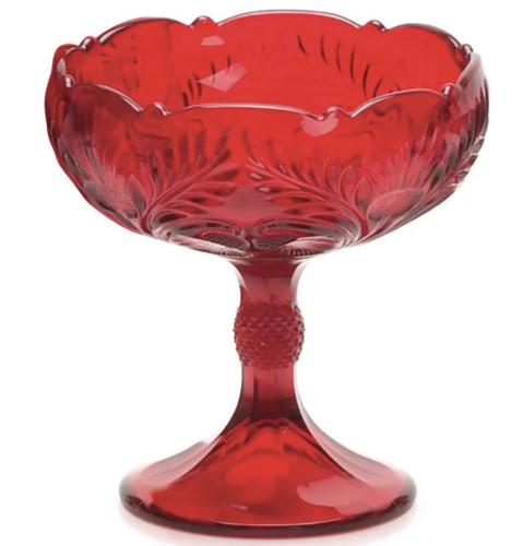 Mosser glass ruby - glass, red