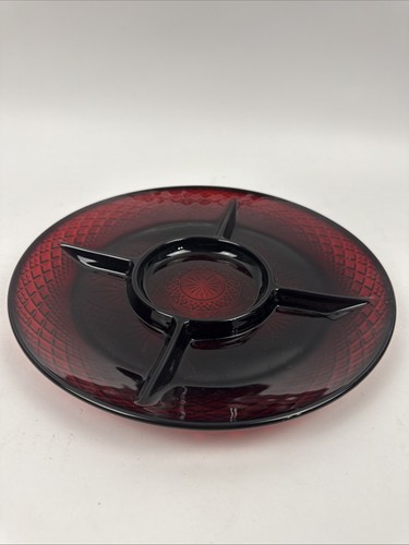 Vintage french ruby - ruby, red