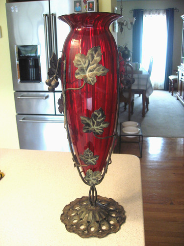 Vtg murano ruby - vtg, red