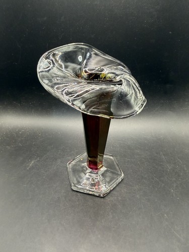 Vintage ruby red clear cased - red,