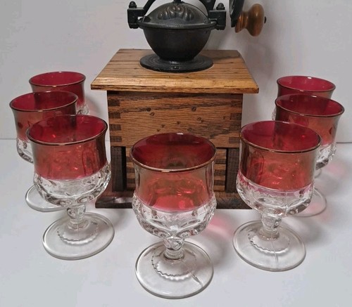 Vintage 1950s cranberry - vintage, ruby