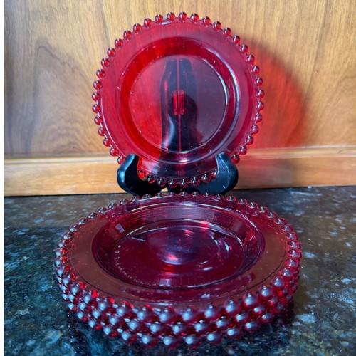 Vtg viking imperial - ruby, red